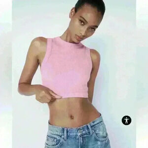 Zara Seamless Basic Tank Size S